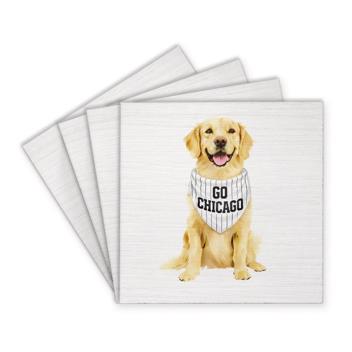 Chicago Sox Dog Coaster