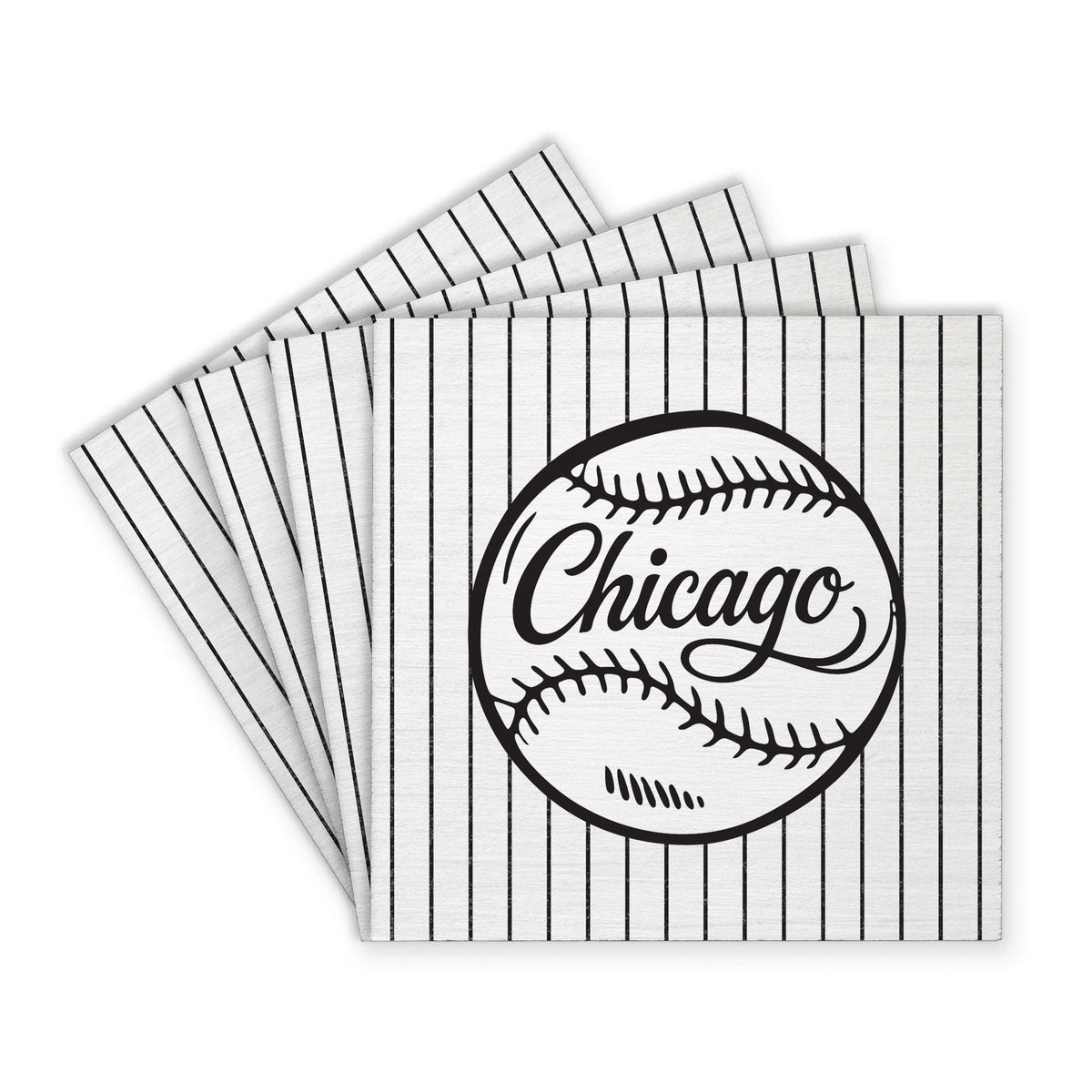 Chicago Sox Baseball Coaster