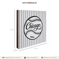 Chicago Sox Baseball Coaster