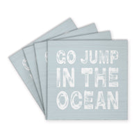 Go Jump In The Ocean Coaster Set