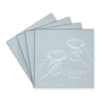 Coastal Cheers Coaster Set
