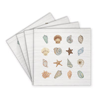 Shell Icons Coaster Set