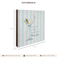 Gulls Just Wanna Have Fun Coaster Set