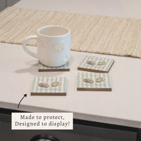 The World Is Your Oyster Coaster Set