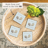 The World Is Your Oyster Coaster Set