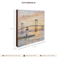 Newport Sunset Coaster Set