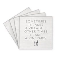 Takes A Vineyard Coaster Set