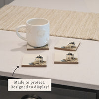 Castle Hill Lighthouse Coaster Set