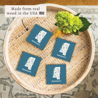 Mississippi State Icons Coaster Set
