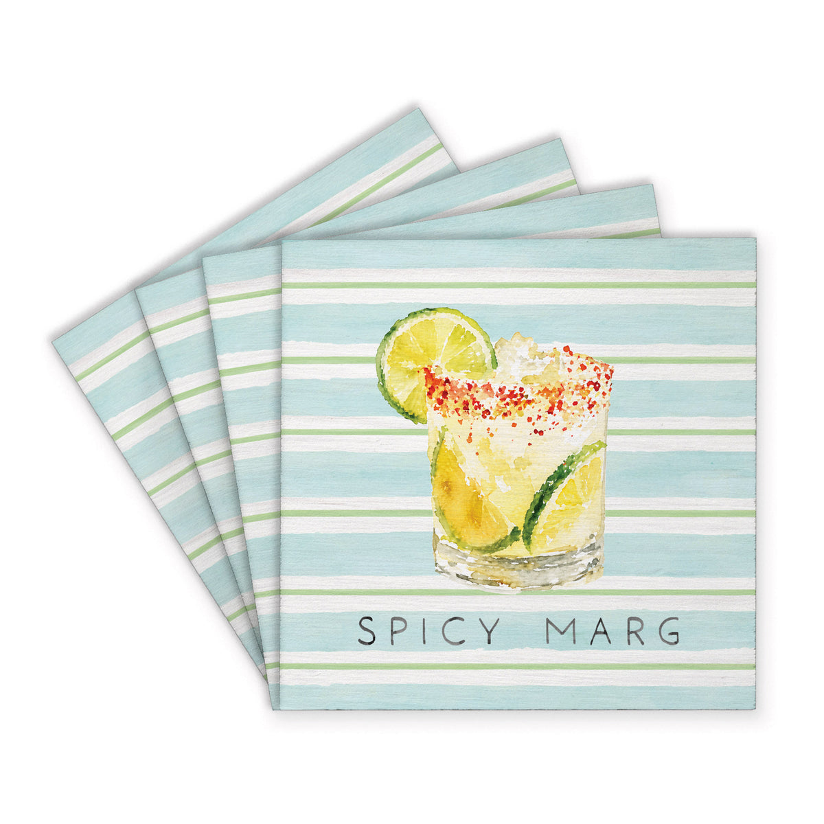 Spicy Marg Coaster Set