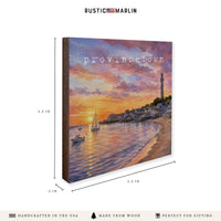 Provincetown Seascape  Coaster Set