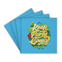 *Keep The Party Going Coaster Set