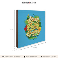 *Keep The Party Going Coaster Set