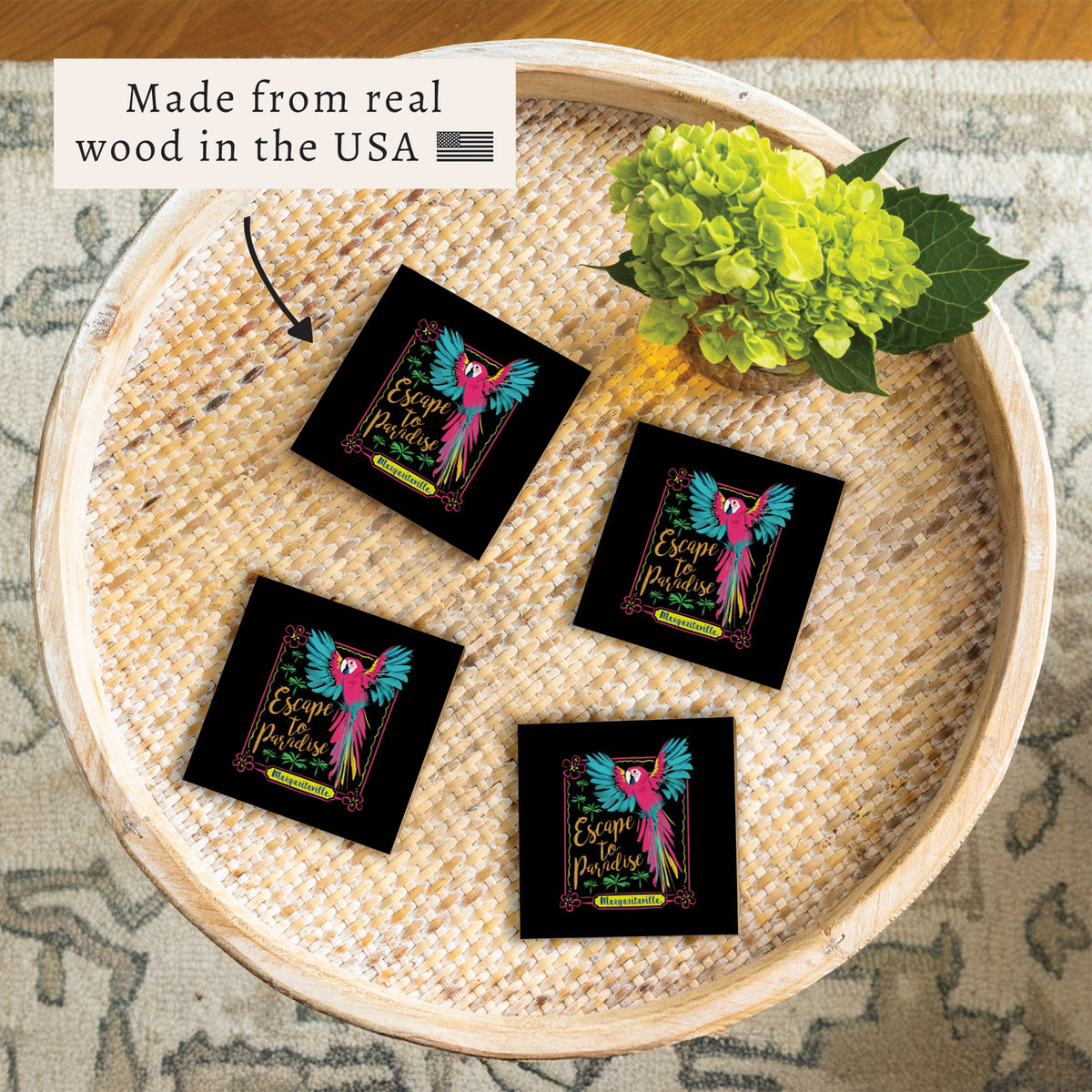 *Escape To Paradise Coaster Set