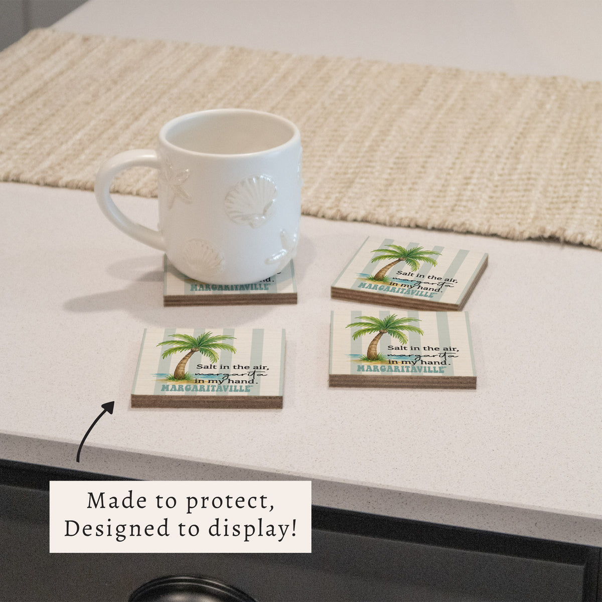 *Salt In The Air Coaster Set