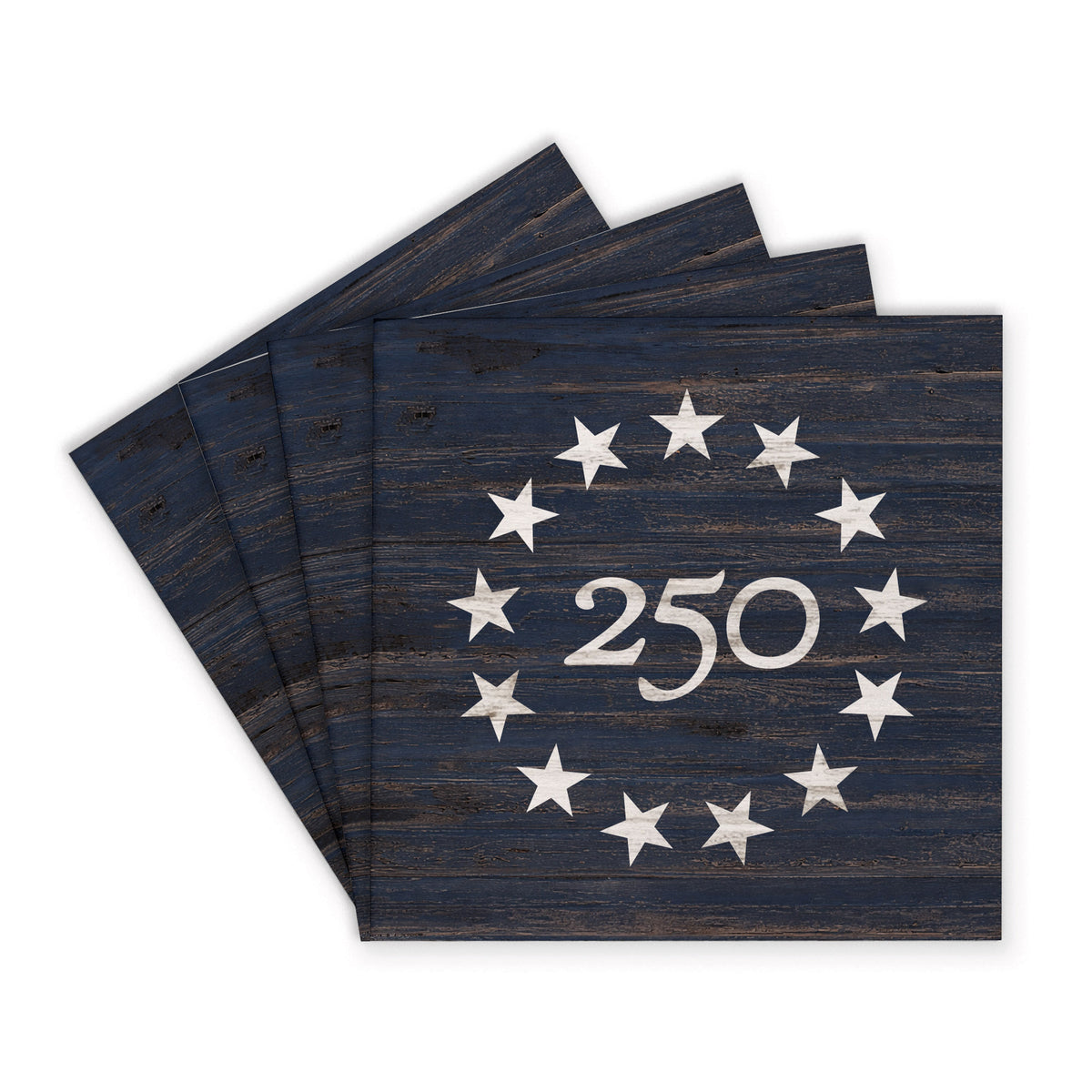 FOV Freedom 250 Coaster Set - Blue