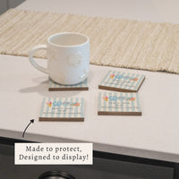 Beach Days And Boardwalk Nights Coaster Set
