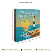 *Cape Cod Stayed Here All Season Coaster Set