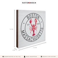 Boston Lobster Coaster Set