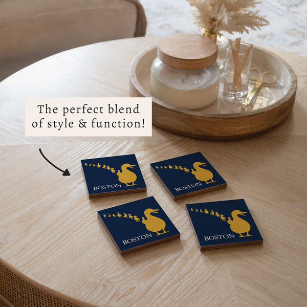 Boston Ducklings Coaster Set