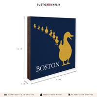 Boston Ducklings Coaster Set