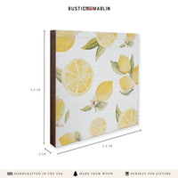 Lemons Coaster Set