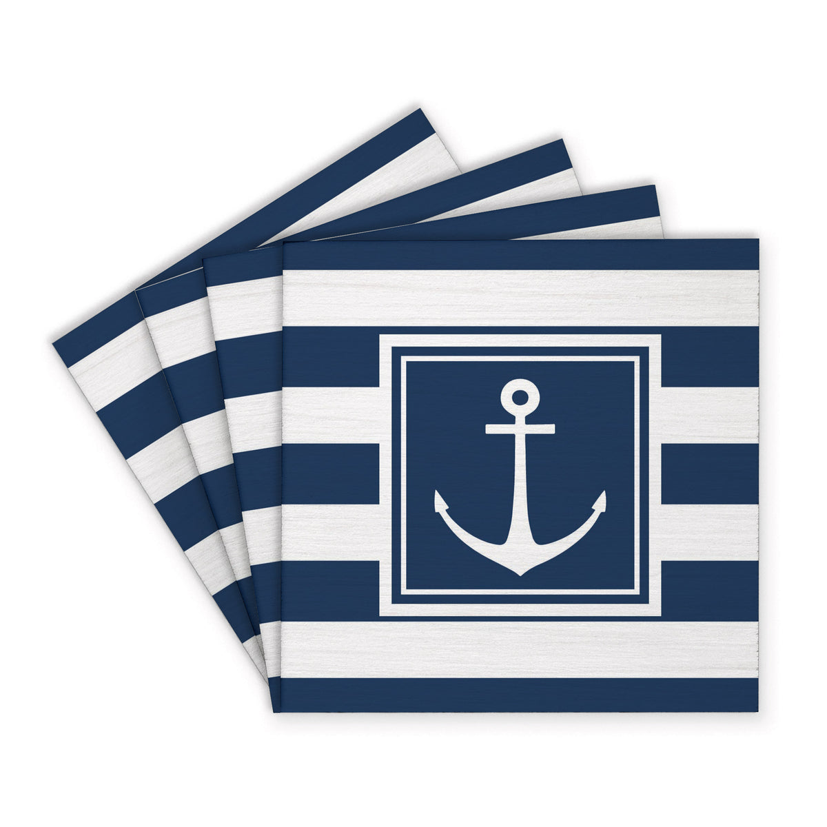Anchor Stripes Coaster