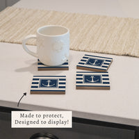 Anchor Stripes Coaster