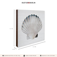 Watercolor Shell Coaster Set