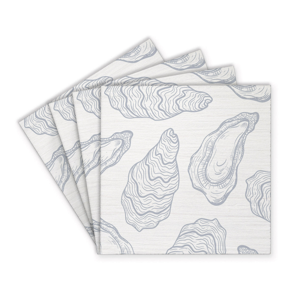 Oysters Coaster Set
