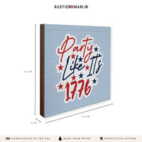 Party Like It's 1776 Coaster Set
