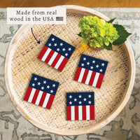 Americana Coaster Set