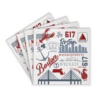 Boston All Things Coaster Set