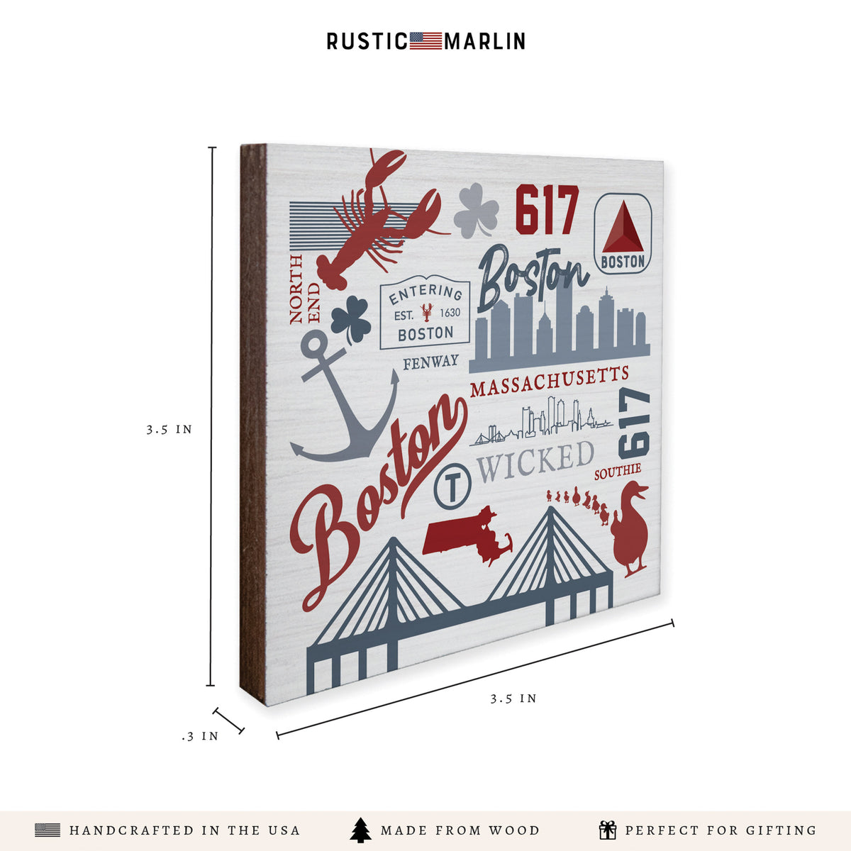 Boston All Things Coaster Set