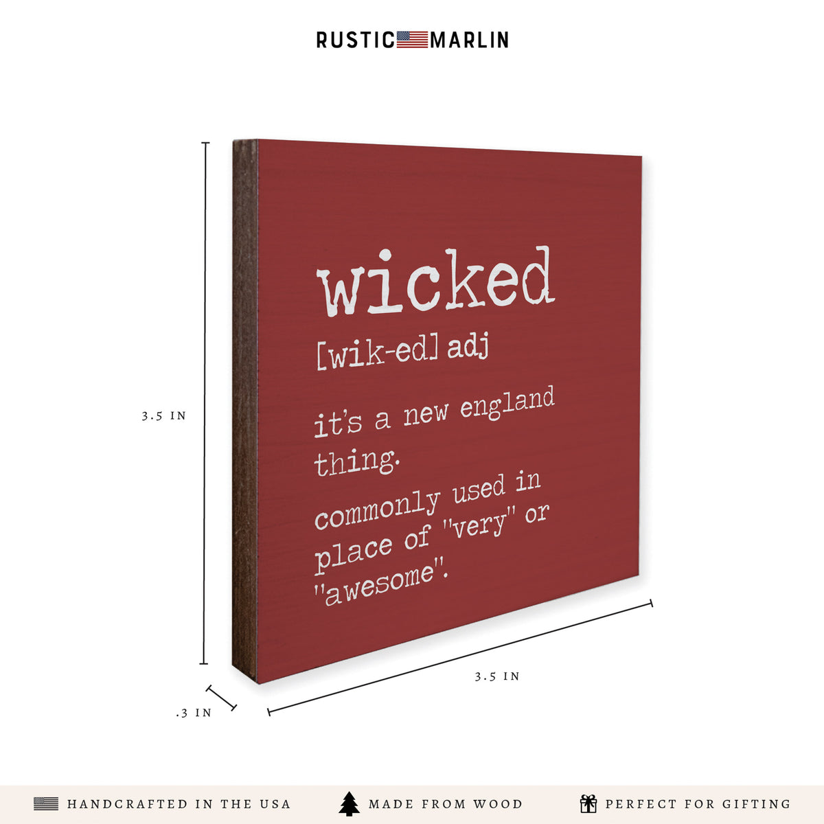 Wicked Definition Coaster Set