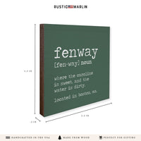 Fenway Definition Coaster Set