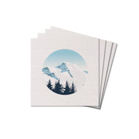 Scenic Mountain Top Coaster Set
