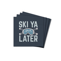 Ski Ya Later Coaster Set