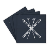 Skis Coaster Set