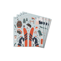 Chairlift Charm Coaster Set