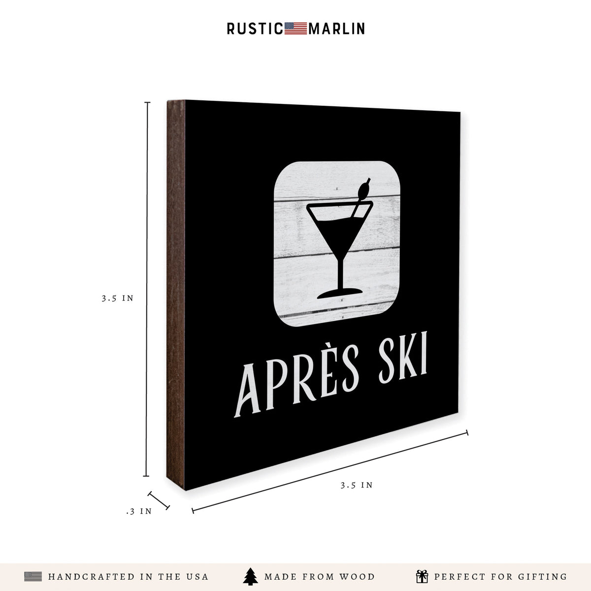 Apres Ski Coaster Set