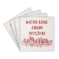 With Love from Boston Coaster Set