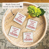 With Love from Boston Coaster Set