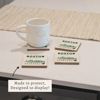 Boston Skyline Ducklings Coaster Set