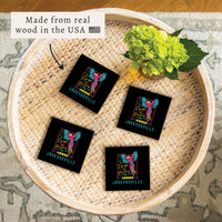 *Escape To Paradise Personalized Coaster Set