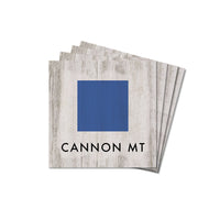 Intermediate Trail Personalized Coaster Set