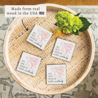 All You Need Is Cocktails Coaster Set