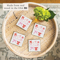 Bows Coaster Set