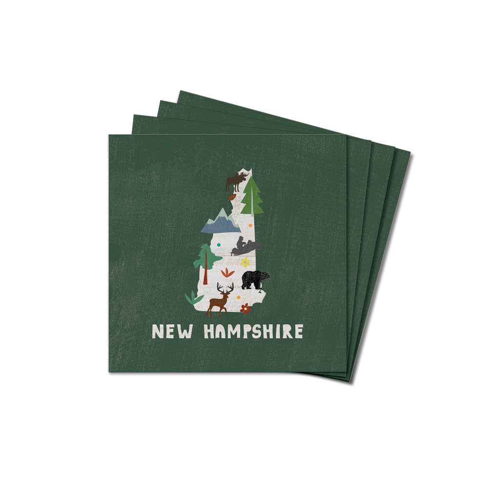 New Hamspshire Coaster Set