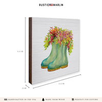 Bloom Boots Coaster